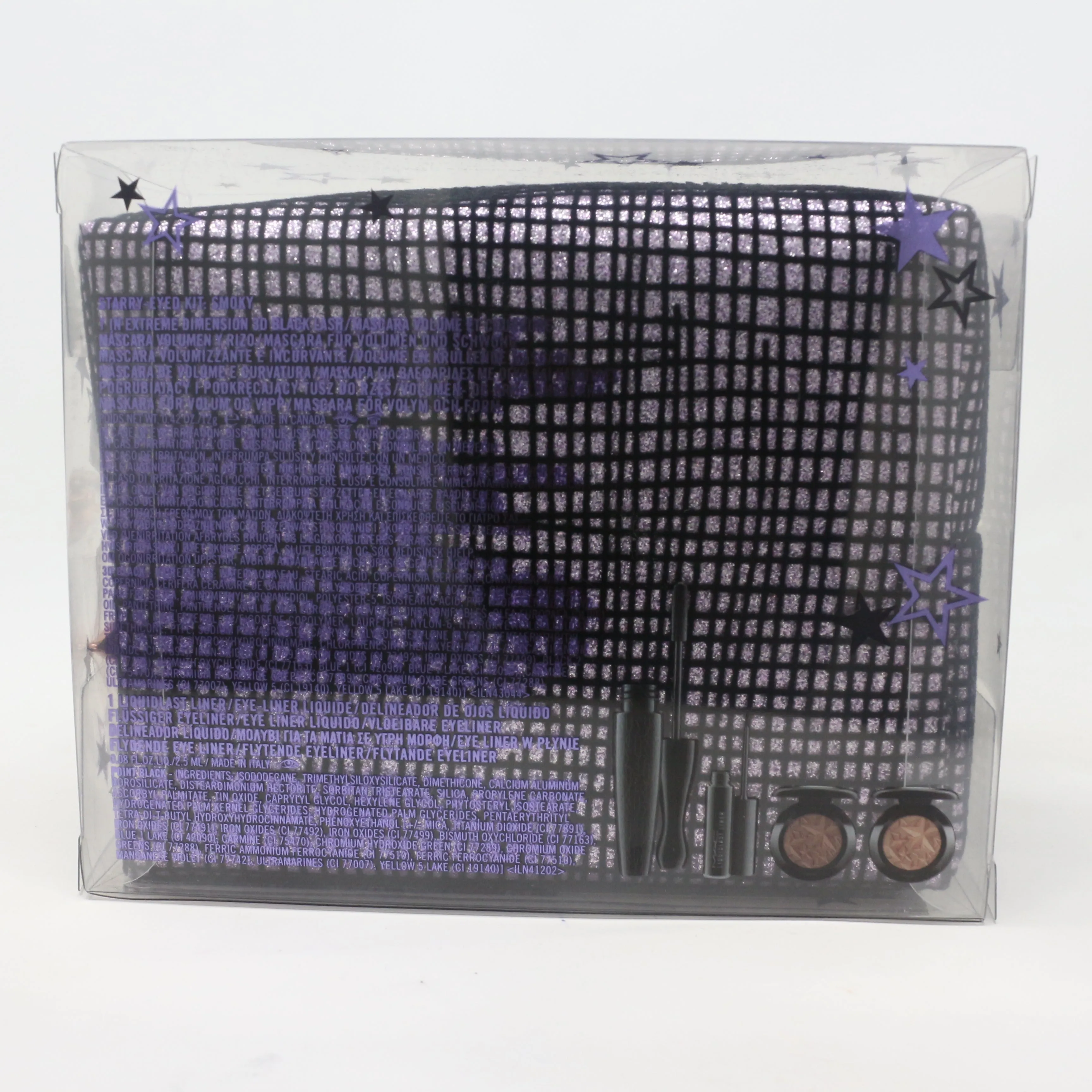 Mac Starry Eye 3-Pcs Smoky Eye Kit  / New With Box