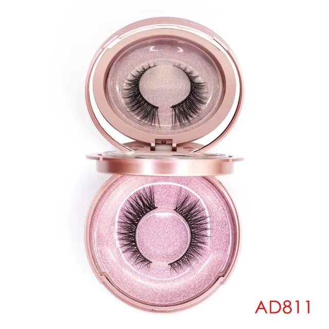 Magnetic Eyelashes Extension Natural False Eyelash Magnets Reusable 3D Magnetic Fake Eye Lashes Makeup 2/3/4 Magnet Dropshipping