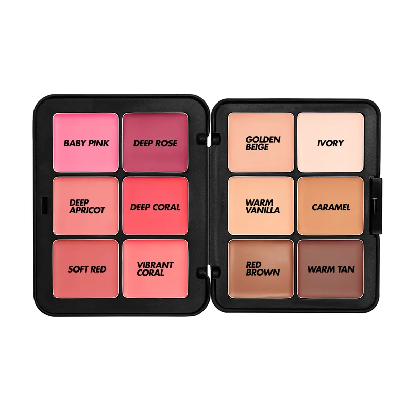MAKE UP FOR EVER - HD Skin Face Essential Cream Foundation & Blush Palette