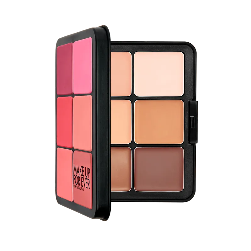 MAKE UP FOR EVER - HD Skin Face Essential Cream Foundation & Blush Palette