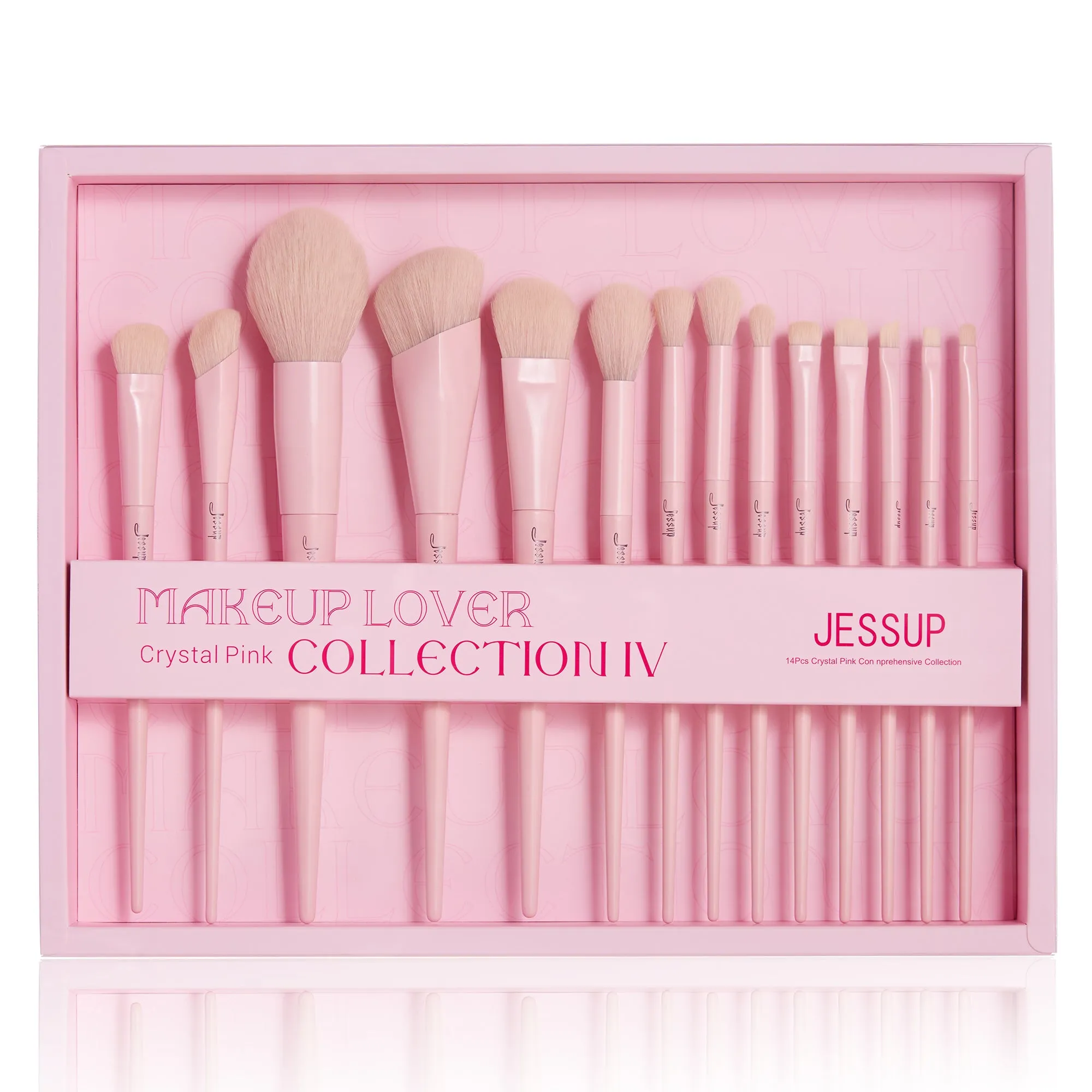 Makeup Brush Gift Set Crystal Pink T495-G