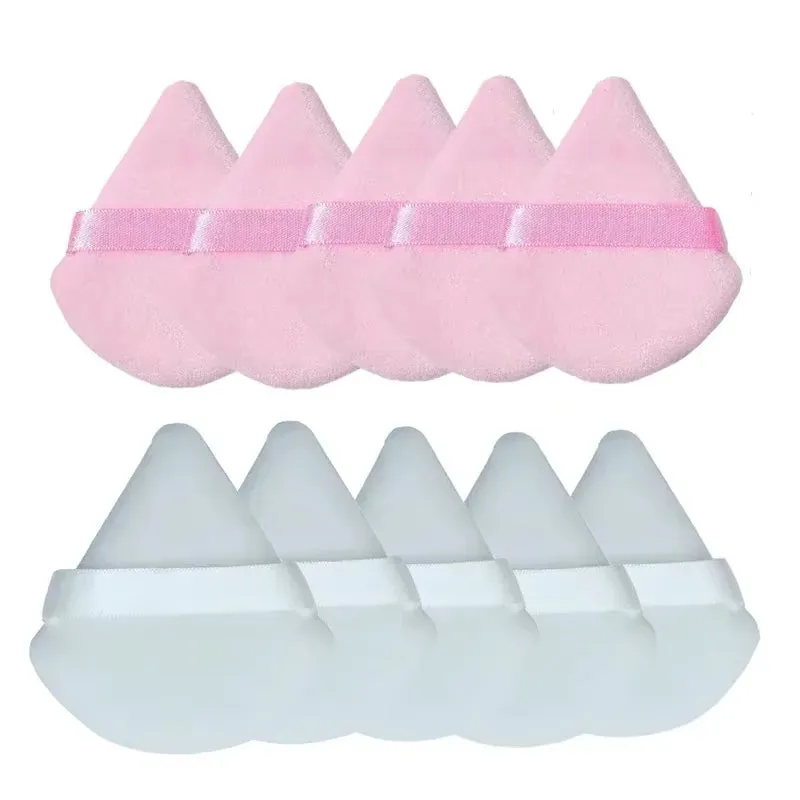 Makeup Sponges Triangle Velvet Powder Puff Make up Sponge Face Eyes Contouring Shadow Cosmetic Foundation Make up Accessories