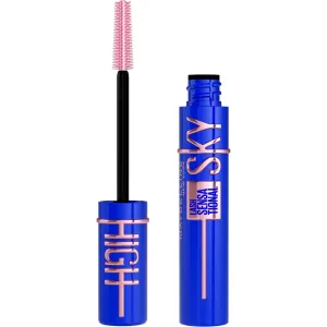 Maybelline New York Lash Sensational Sky High Mascara, Washable Lengthening Eyelash Mascara, Blue Mist, 7.2 mL