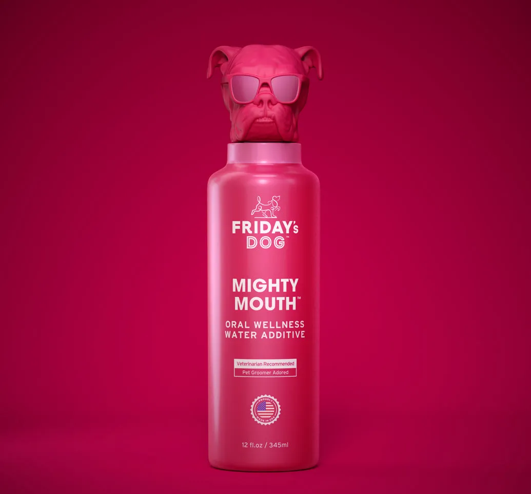 Mighty Mouth™ Dental Health Water Additive for Dogs and Cats