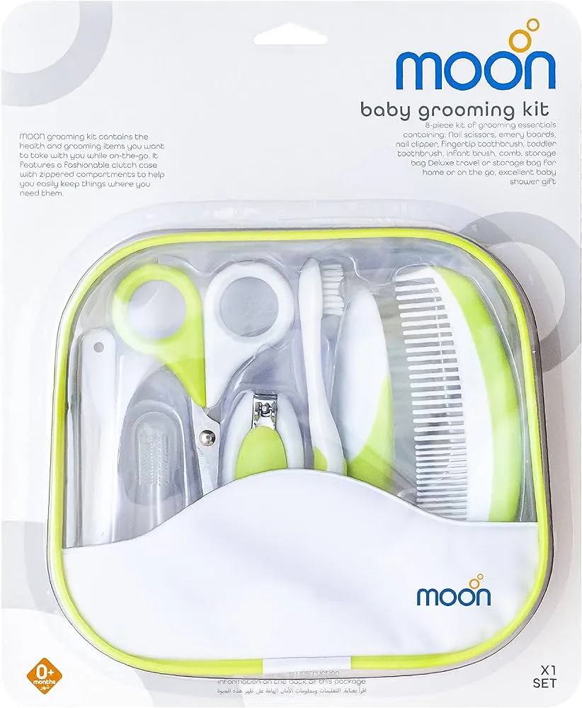 Moon Grooming Kit Grooming White & Green