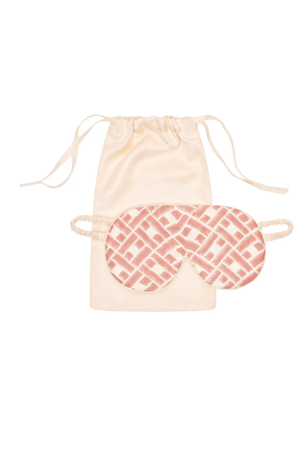 Mulberry Silk Eye Mask - Leh Blush