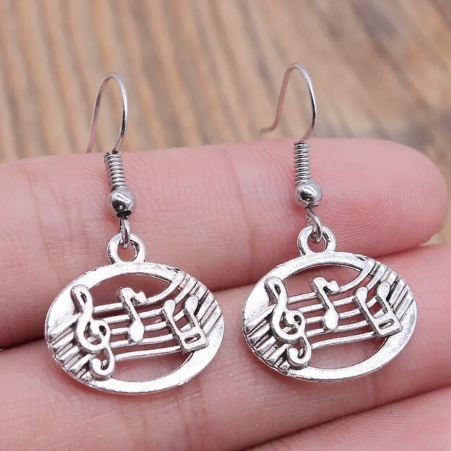 Musical Instrument Earrings - Musician Earrings, Band Earrings, Microphone Earrings, Guitar Earrings, Music Earrings, Musical Notes, Drummer