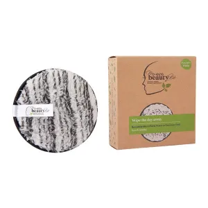 MY ECO BEAUTY KIT -  RE-USEABLE MAKEUP REMOVER PAD - 'BLACK & WHITE Marble' Microfibre 1pk