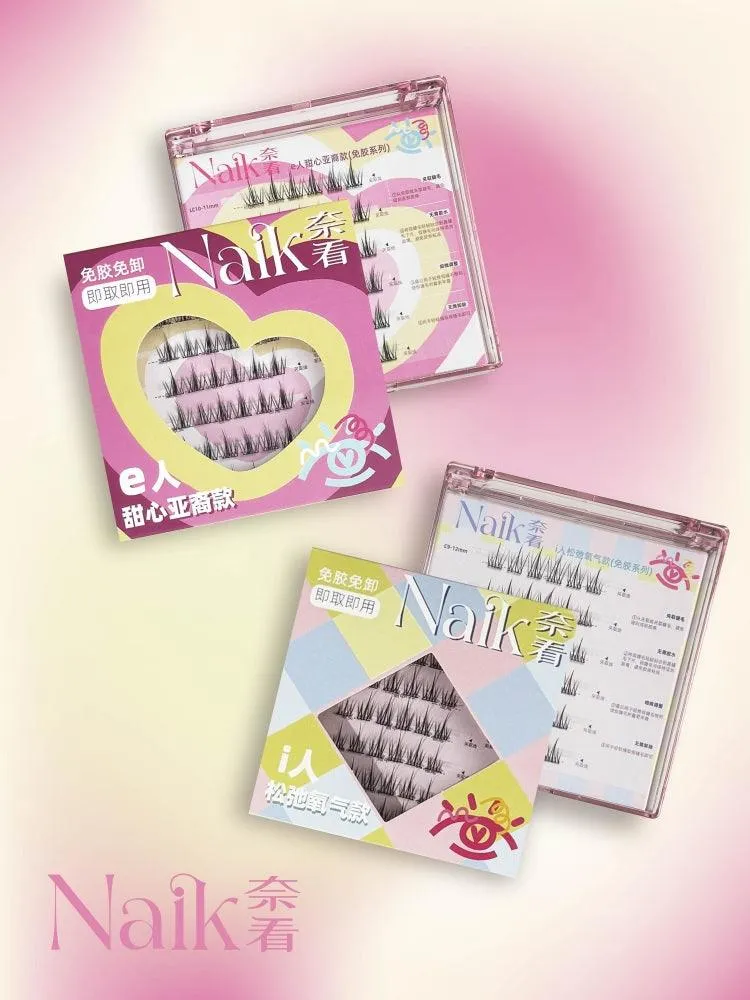 Naik Glue Free False Eyelashes Natural Look NK003