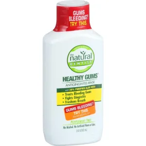 NATURAL DENTIST - Anti Gingivitis Rinse Healthy Gums Peppermint Twist - 2 oz. (62 ml)