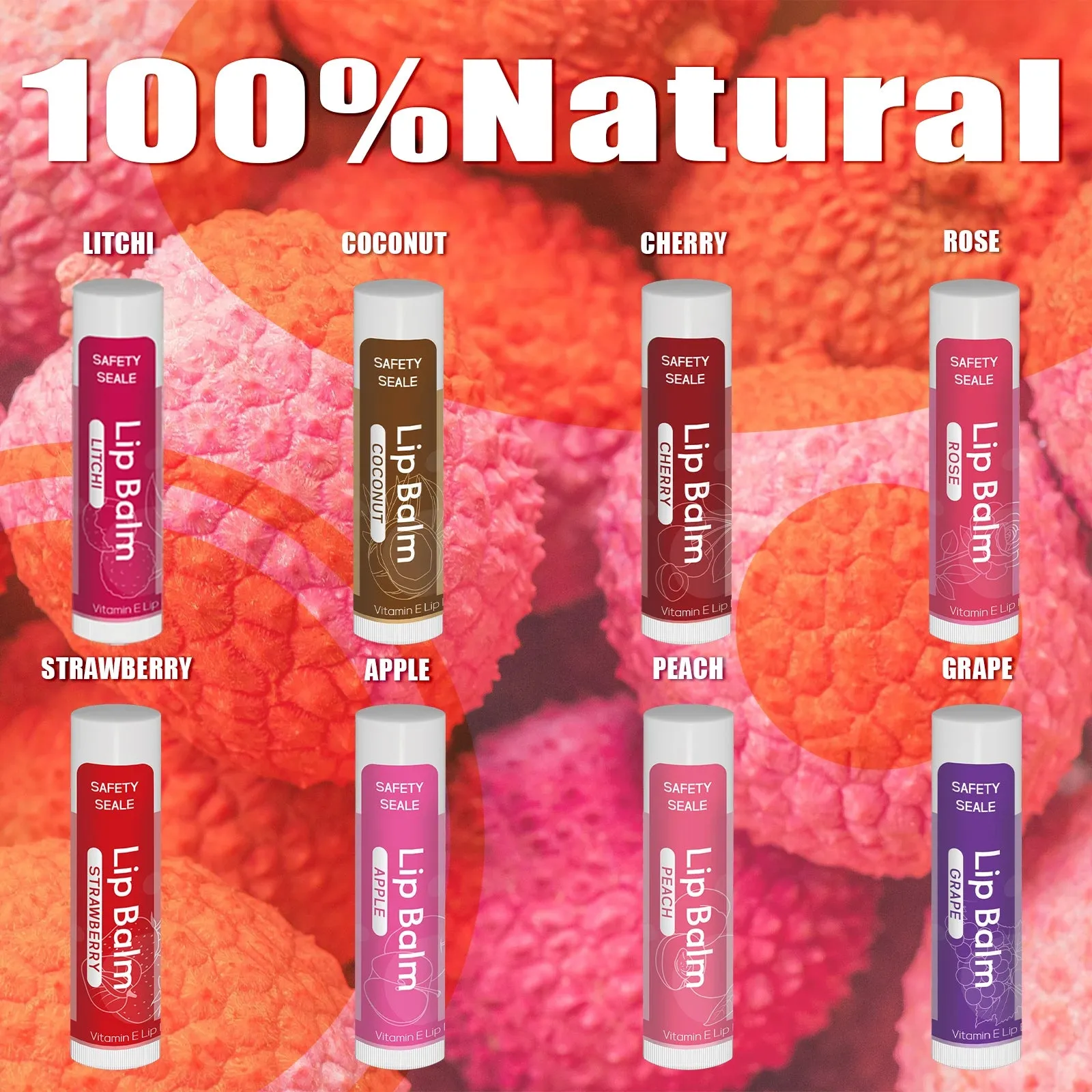 Natural Lip Balm Variety Pack