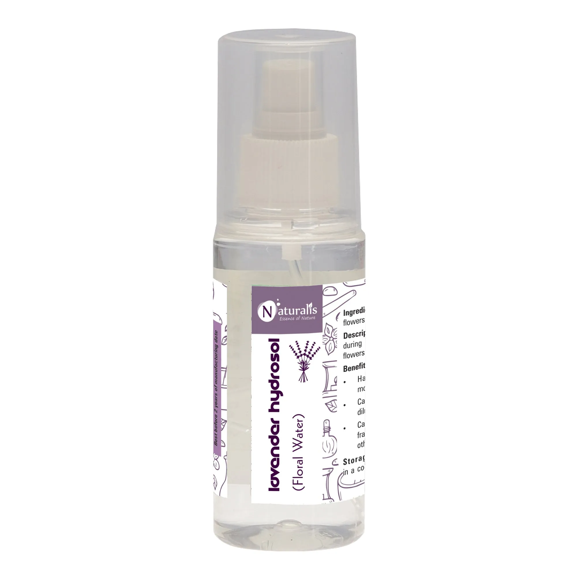 Naturalis Lavender Water Toner for Skin, Hair and Face