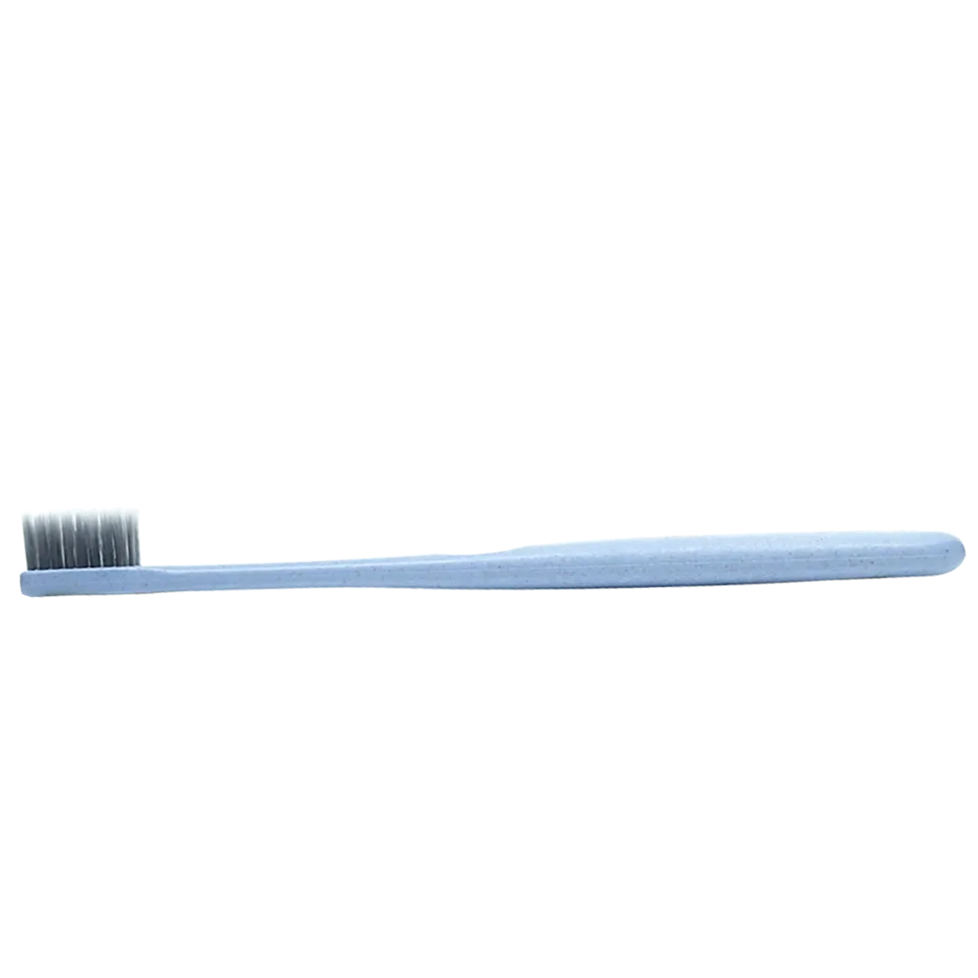 Nature to Nurture Wheat Straw Bamboo Charcoal Toothbrush, 4 yrs & up