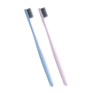 Nature to Nurture Wheat Straw Bamboo Charcoal Toothbrush, 4 yrs & up