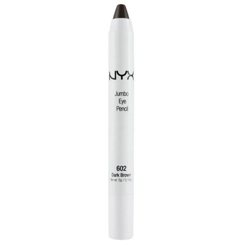 NYX - Jumbo Eye Pencil, Dark Brown - 0.18 oz. (5 g)