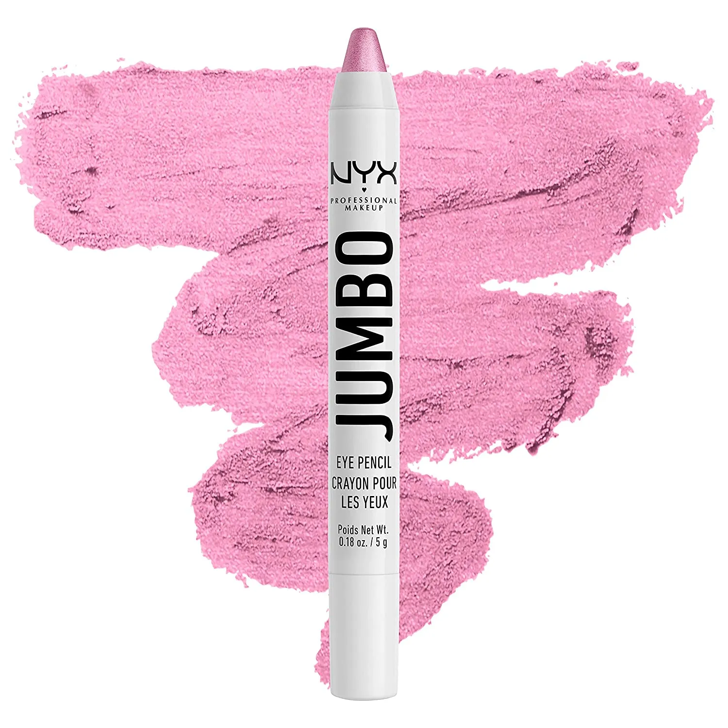 NYX PROFESSIONAL MAKEUP Jumbo Eye Pencil, Eyeshadow & Eyeliner Pencil - Milk (Packaging May Vary)