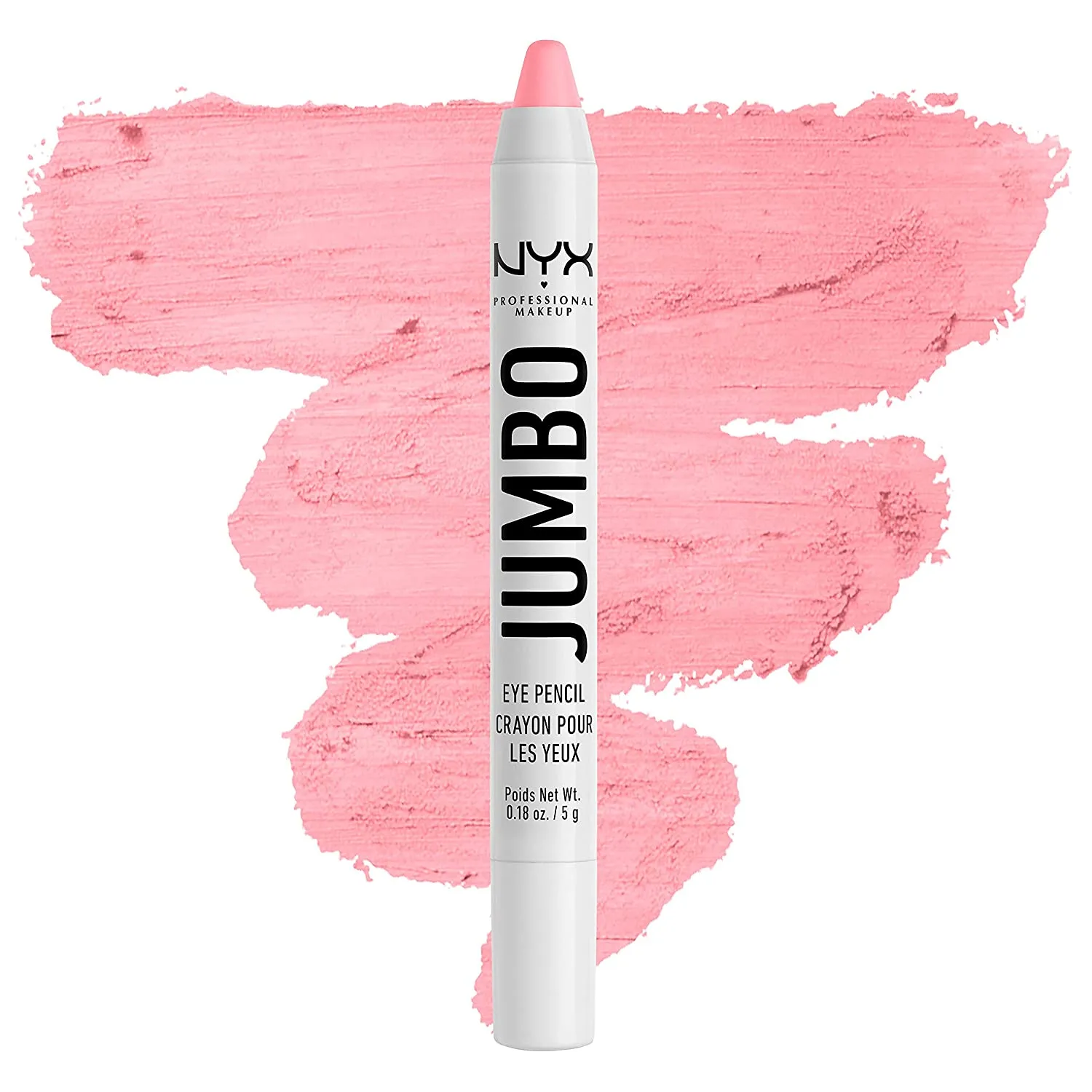 NYX PROFESSIONAL MAKEUP Jumbo Eye Pencil, Eyeshadow & Eyeliner Pencil - Milk (Packaging May Vary)