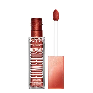 NYX PROFESSIONAL MAKEUP, Ultimate Glow Shots, Liquid Eyeshadow, 12hr wear - CLEMENTINE FINE