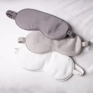 Organic Bamboo Eye mask  GRAY SKY