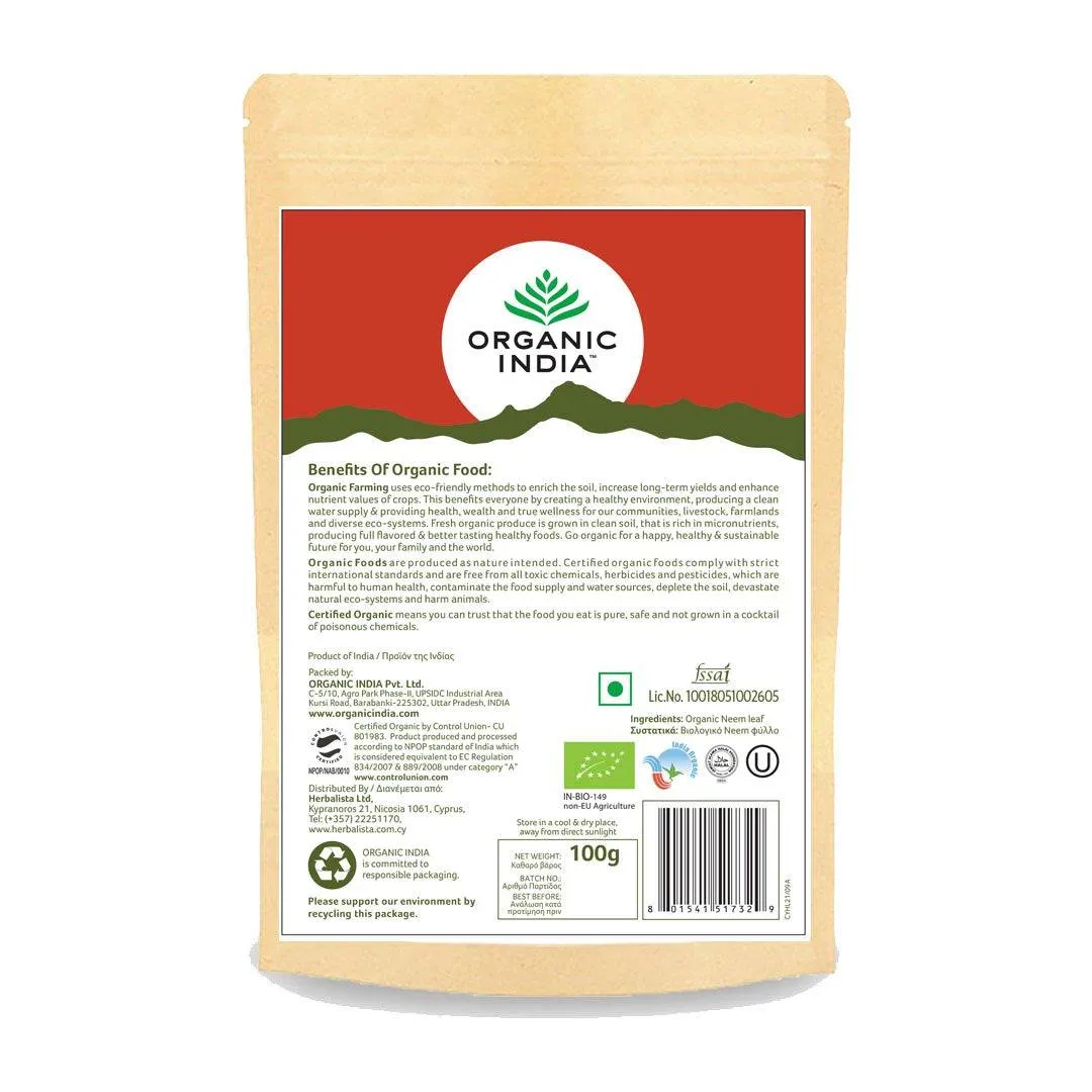 Organic India, BIO Neem Powder 100g