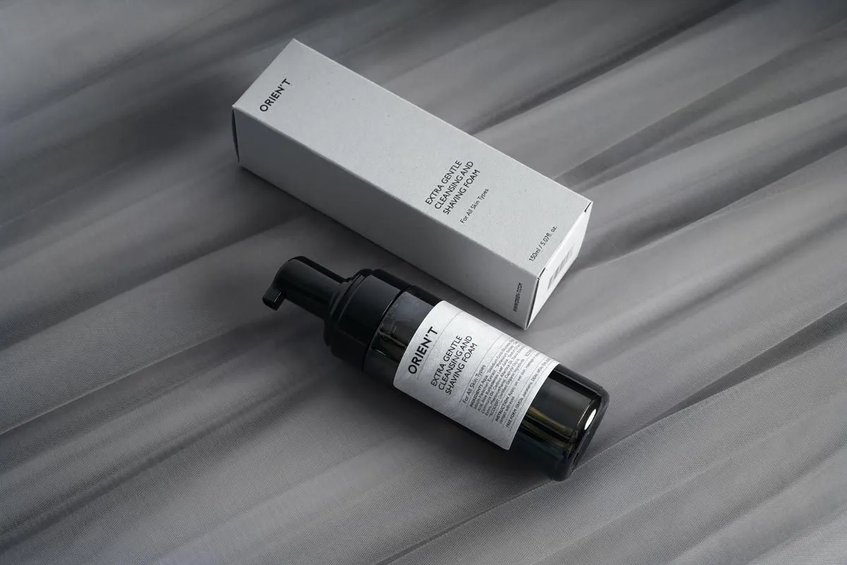 ORIEN'T Extra Gentle Cleansing and Shaving Foam