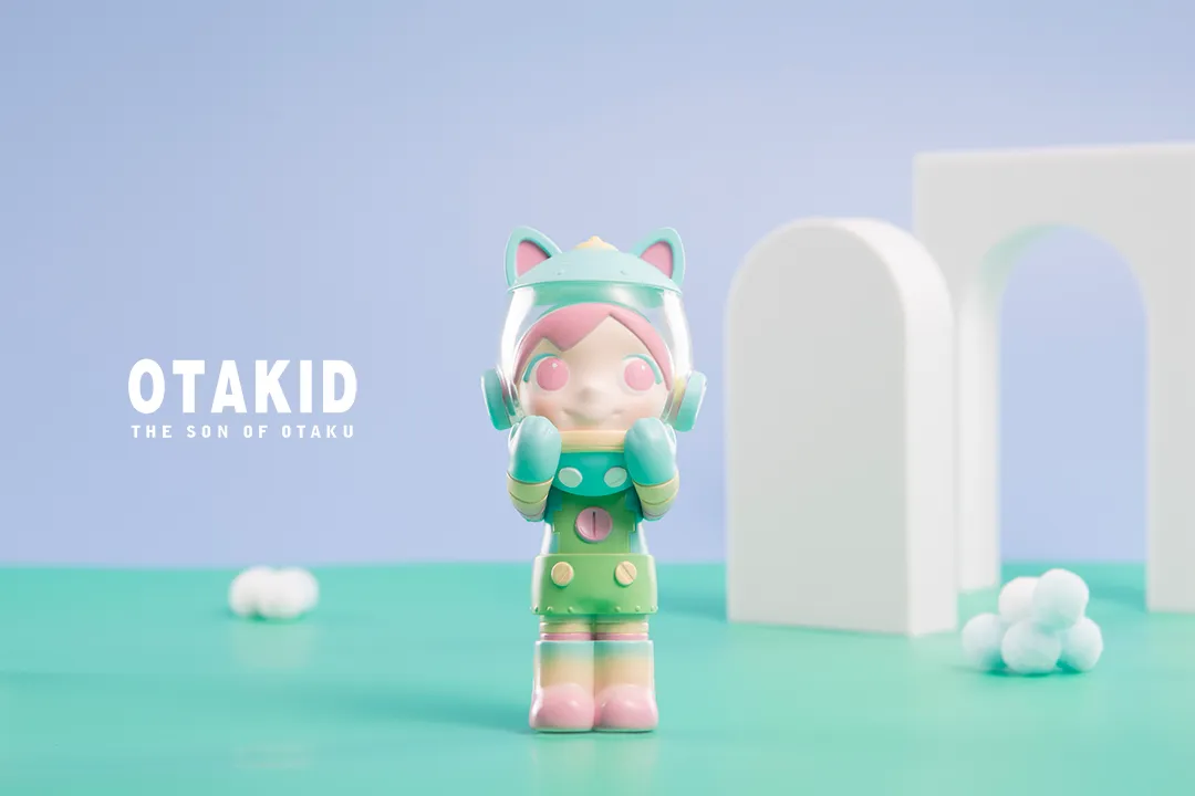 Otakid - Baby Raccoon "Coral" by Sank Toys *In Stock*
