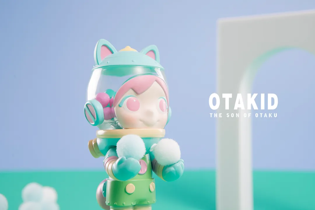 Otakid - Baby Raccoon "Coral" by Sank Toys *In Stock*