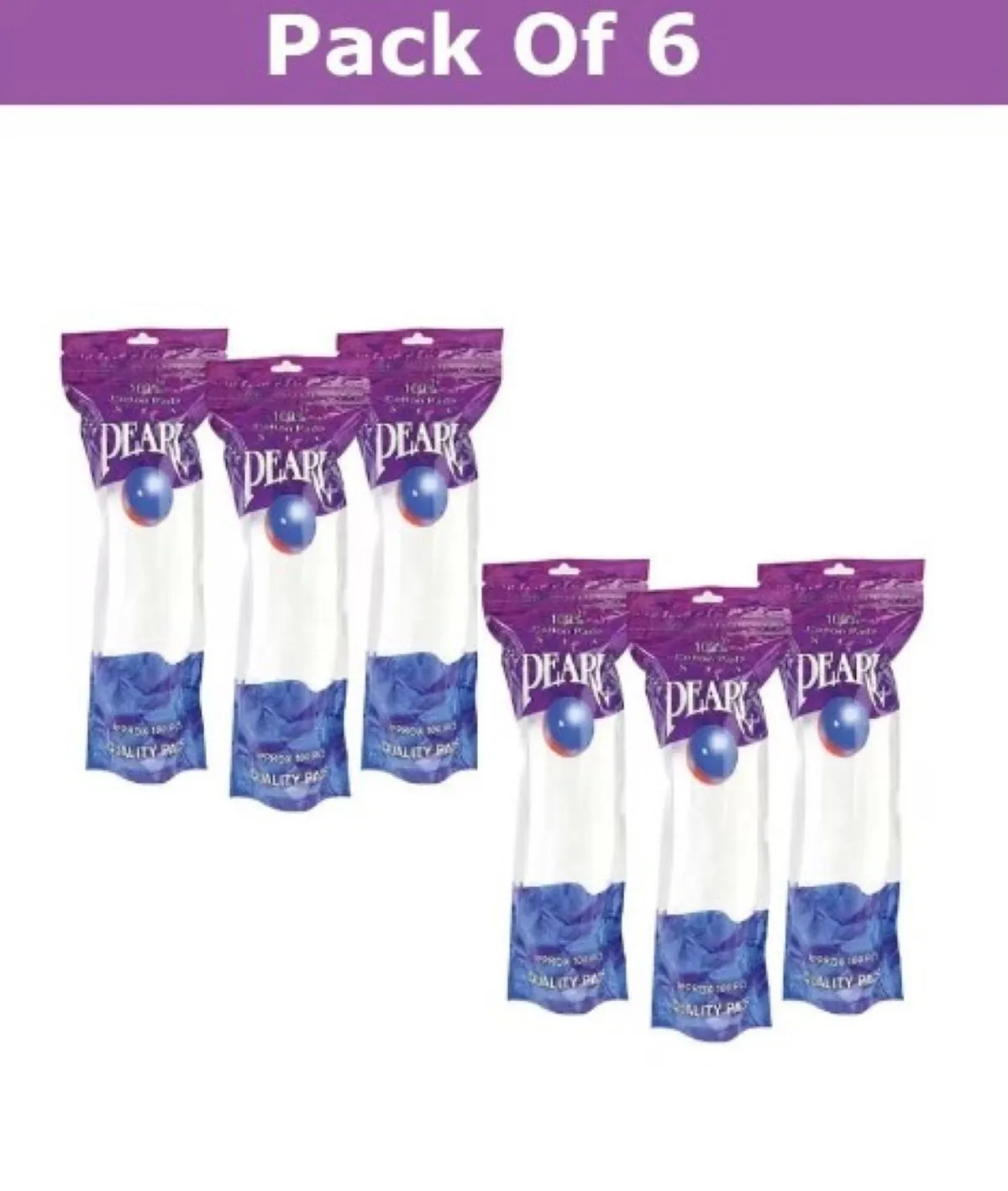 Pack Of 6 Cotton Pads