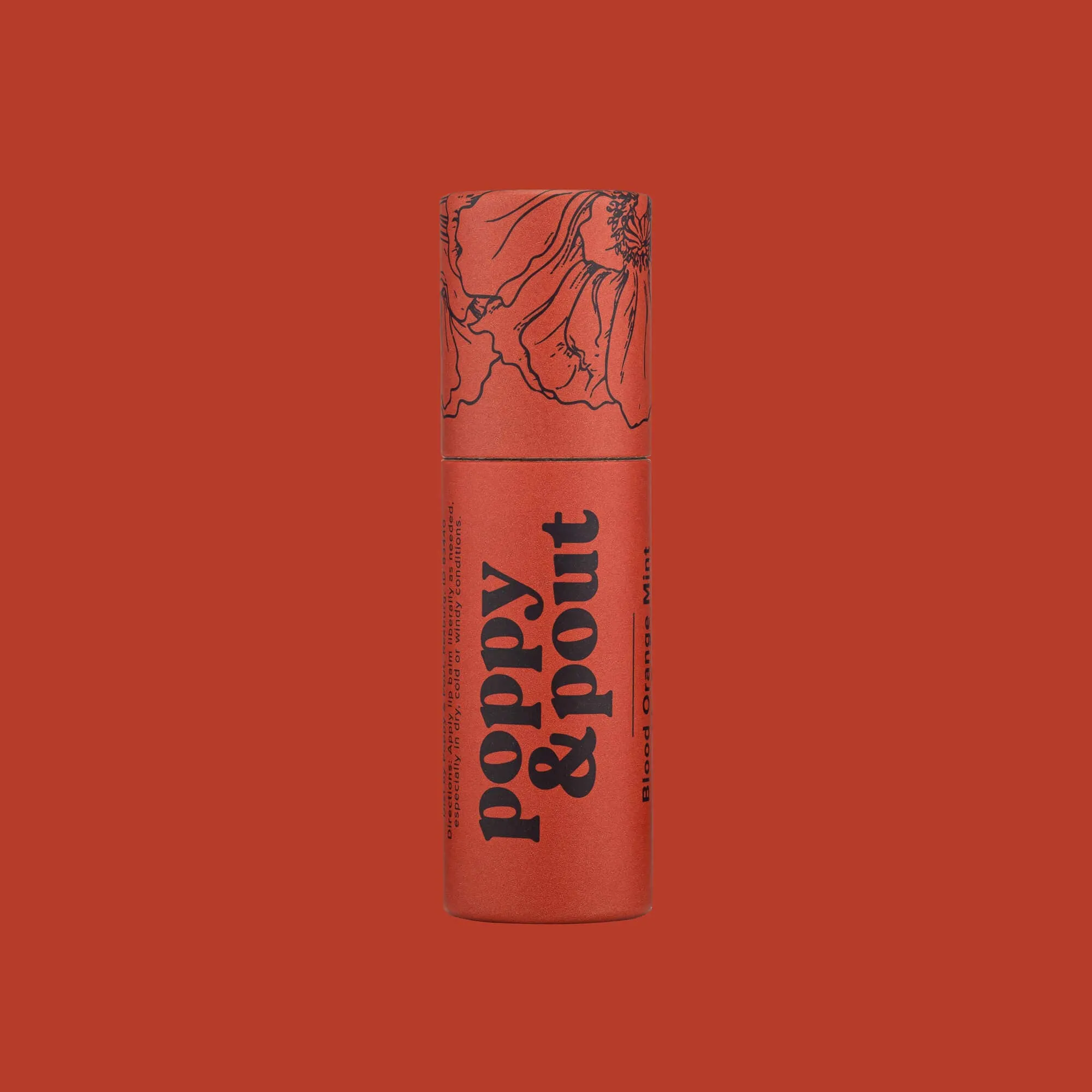 P&P Lip Balm, Blood Orange Mint