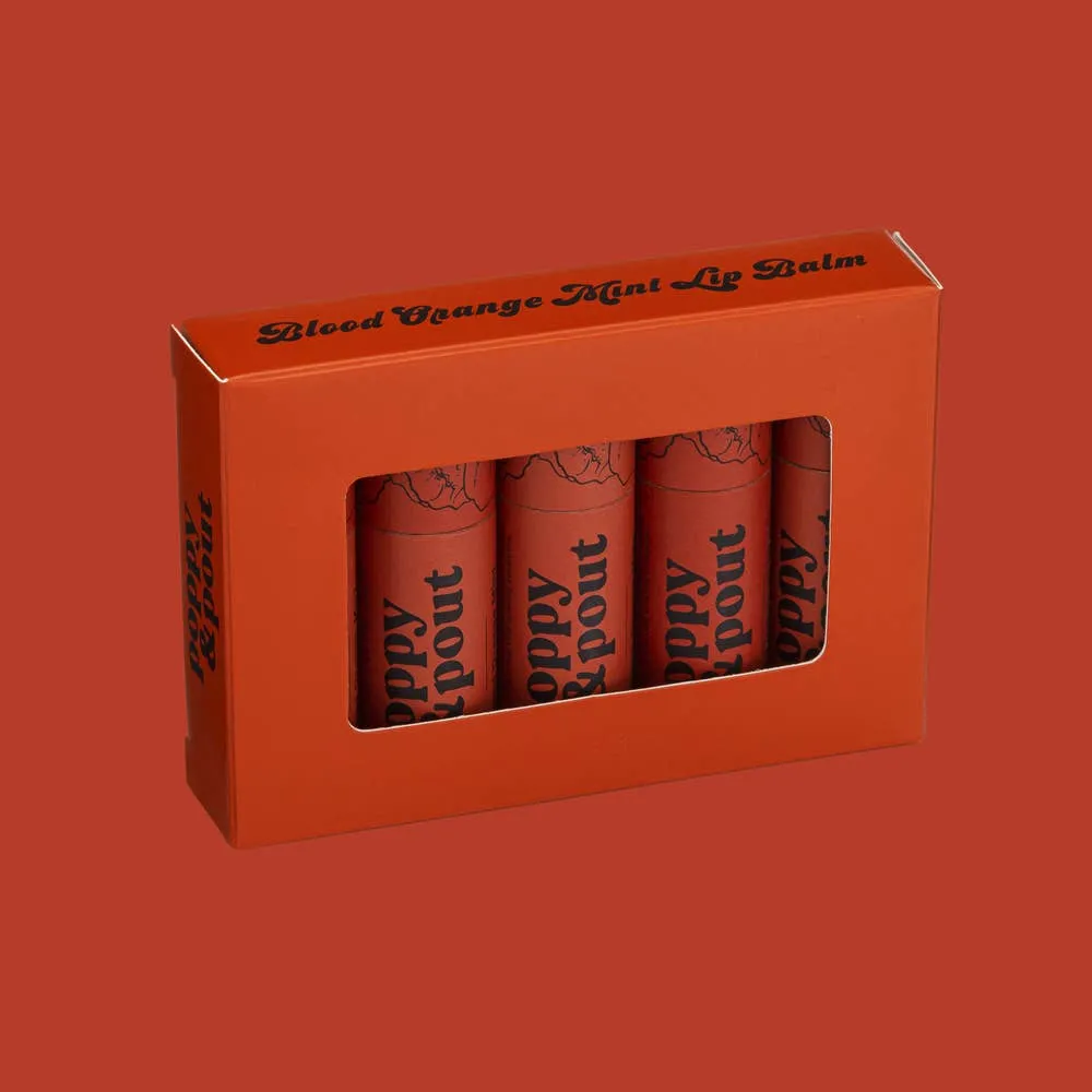 P&P Lip Balm, Blood Orange Mint
