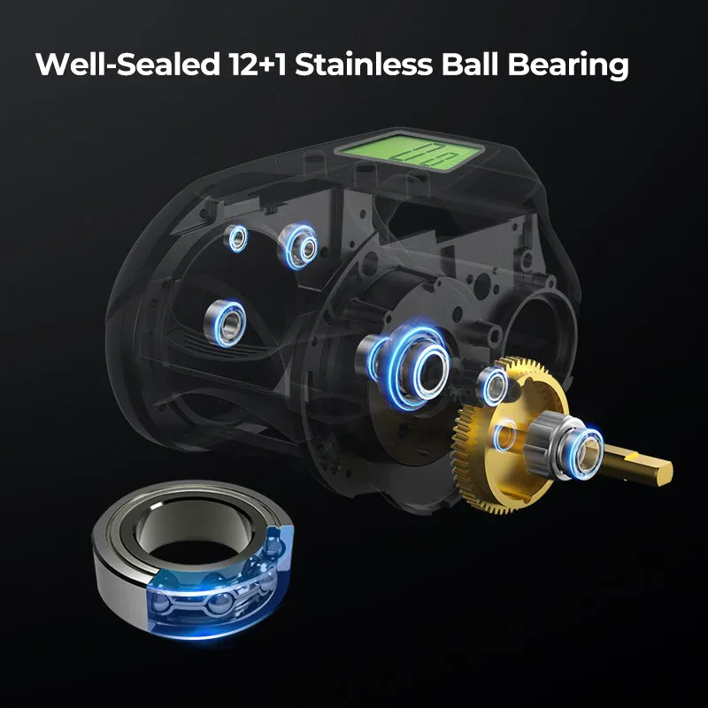 Piscifun® Kraken Electric Big Game Reels Heiko Recommended Fishing Reels