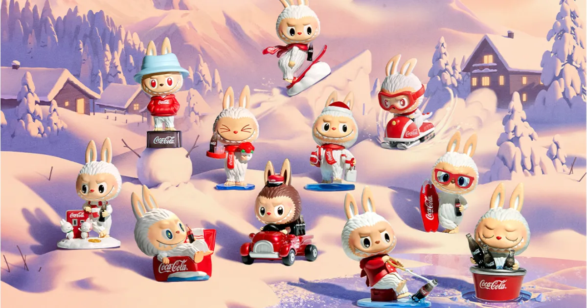 POPMART The Monsters x Coca Cola LABUBU Series Figures (SELECTED)