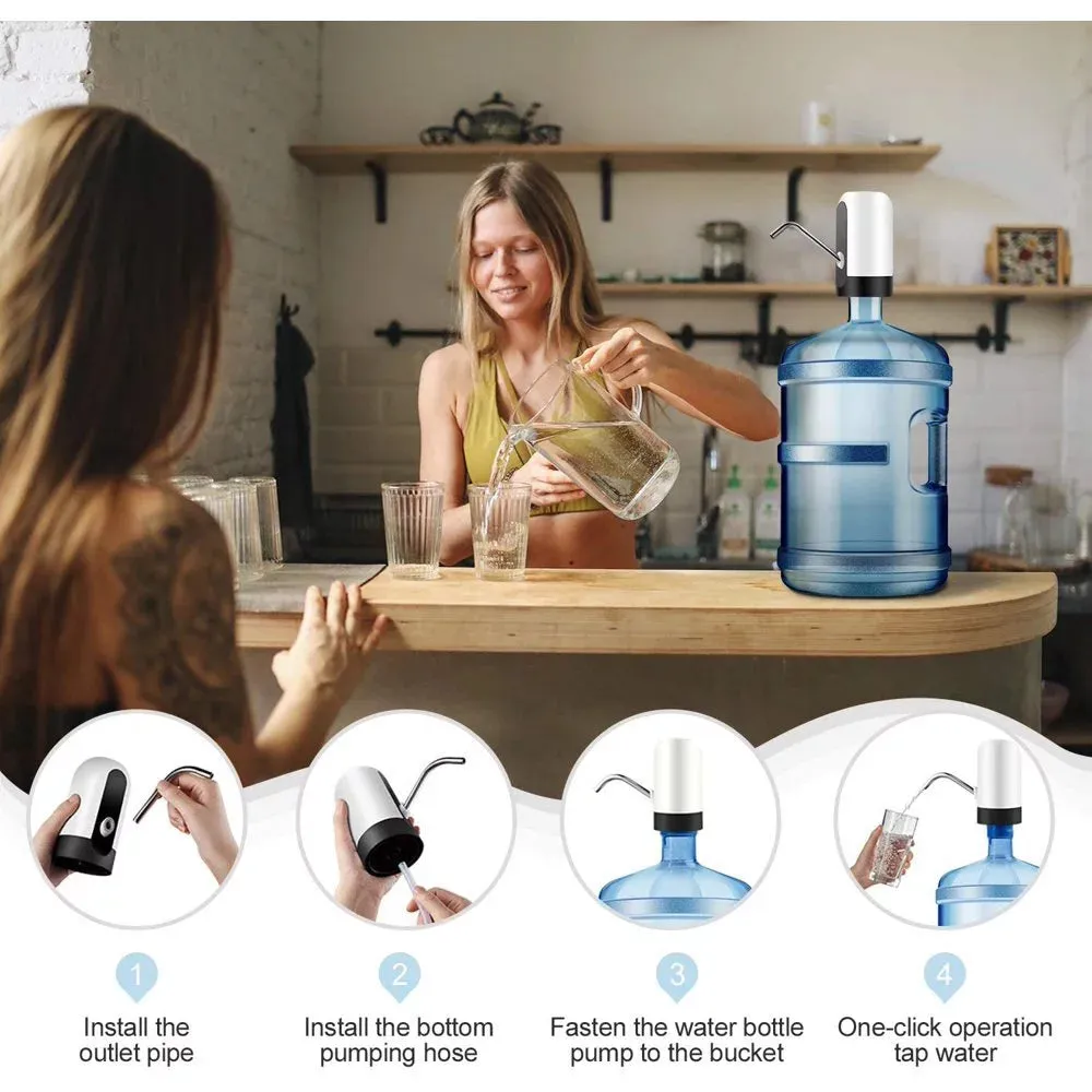Portable Electric Bottle Pump