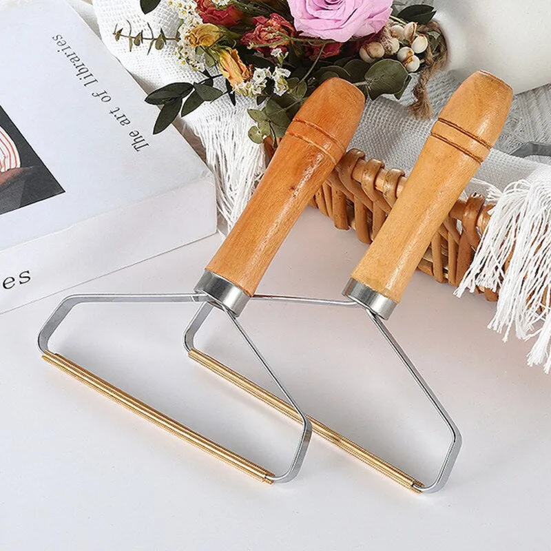 Portable Lint Remover Reusable Double Sided Fabric Scraper