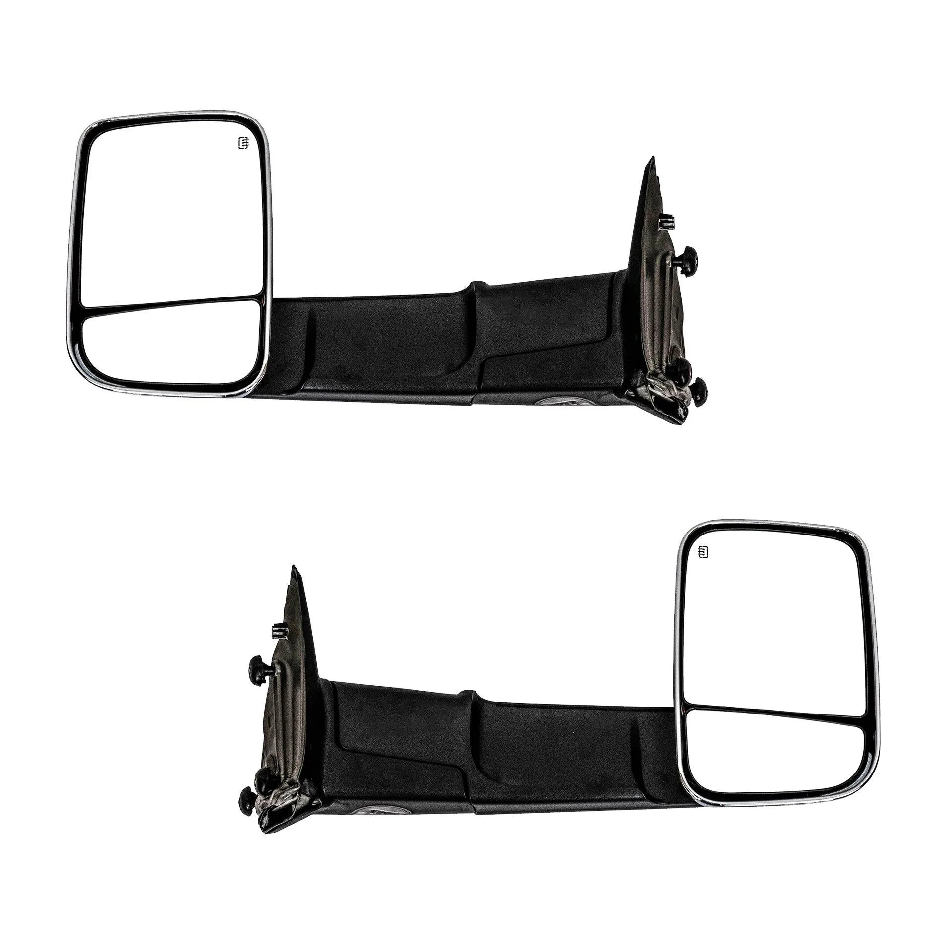 Power Folding Towing Mirrors for 2010-18 Dodge Ram & 2019-23 Ram 1500 Classic/Warlock
