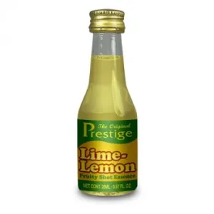 Prestige Fruity Shot Lemon & Lime Essence - 20mL (Flavours 750mL of Neutral Spirit)
