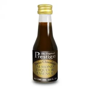Prestige Liqueur Swiss Almond Chocolate Essence - 20mL (Flavours 750mL of Neutral Spirit)