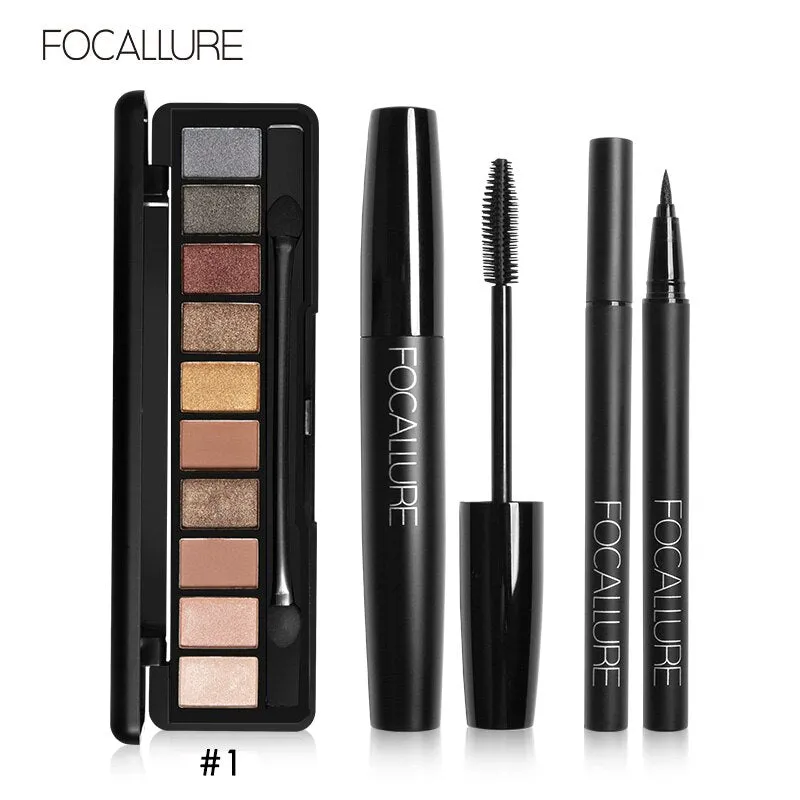 Professional Eye Makeup Set 3 Pcs