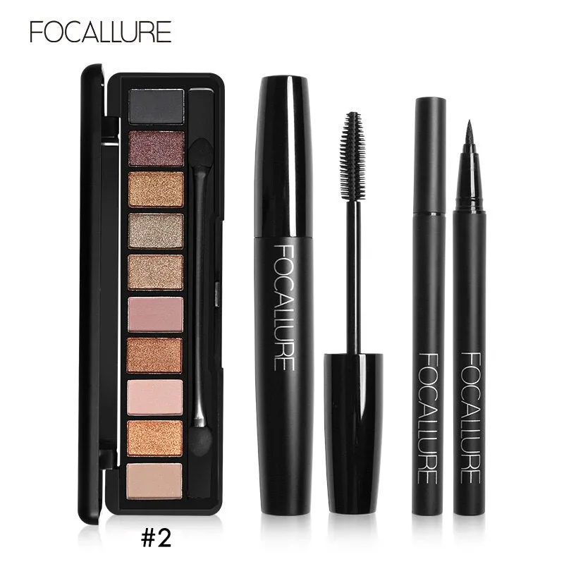 Professional Eye Makeup Set 3 Pcs