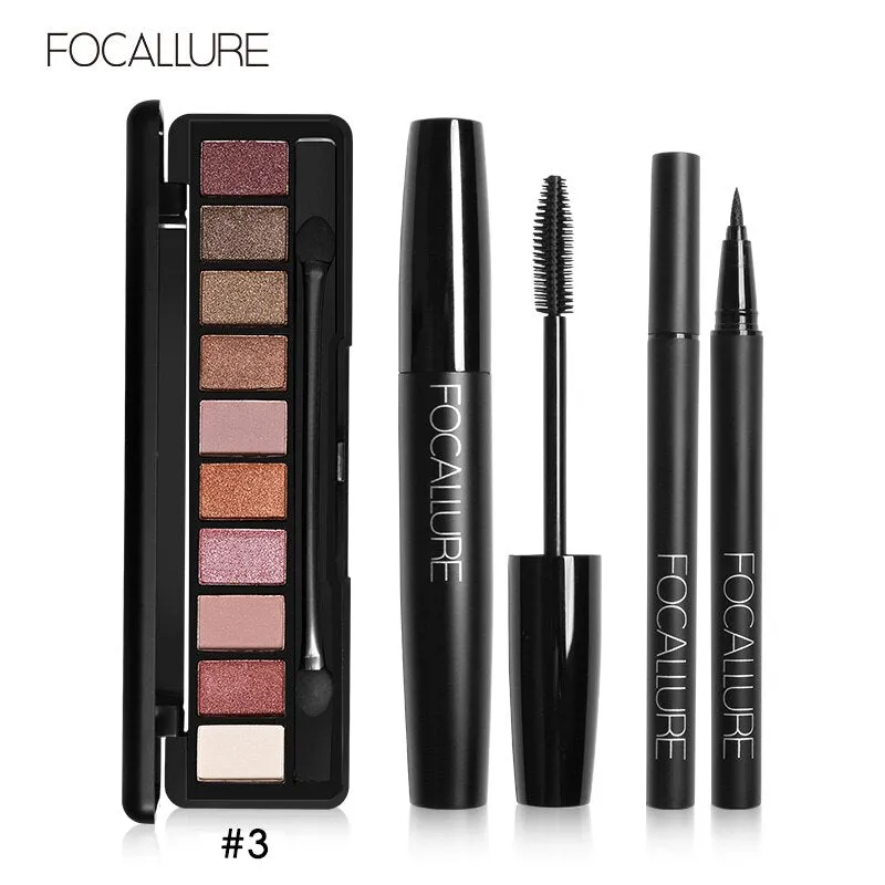 Professional Eye Makeup Set 3 Pcs