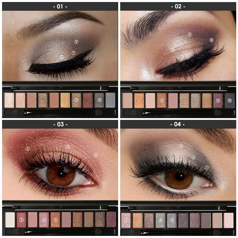 Professional Eye Makeup Set 3 Pcs
