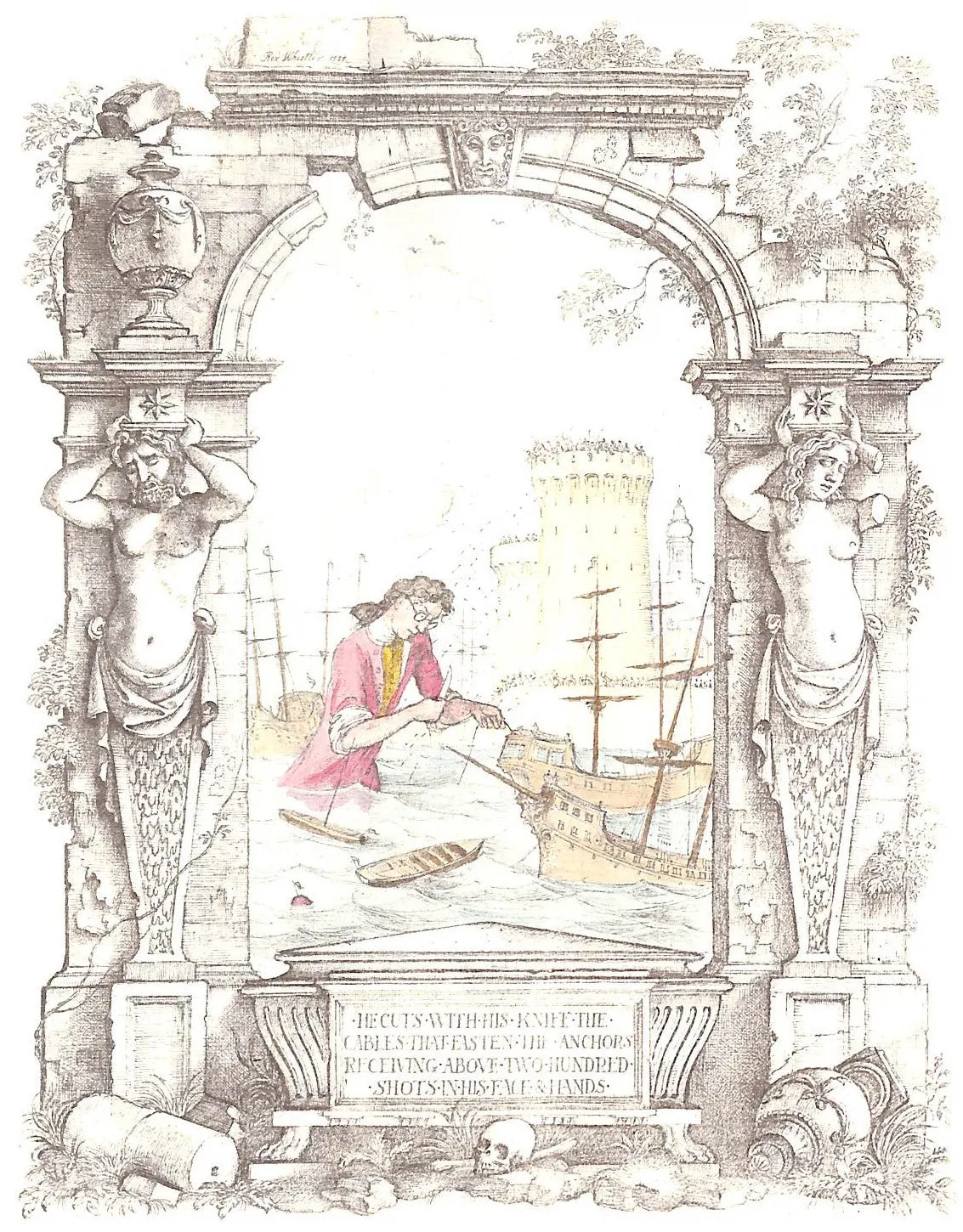 "Engravings By Rex Whistler For Jonathan Swift's Gulliver's Travels" 1971 SWIFT, Jonathan