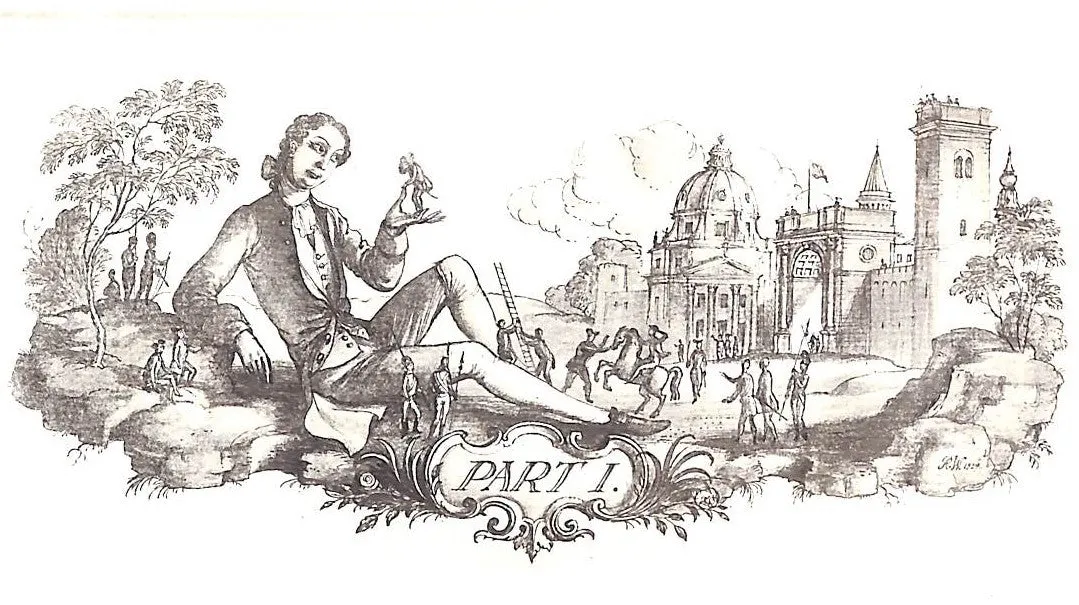 "Engravings By Rex Whistler For Jonathan Swift's Gulliver's Travels" 1971 SWIFT, Jonathan