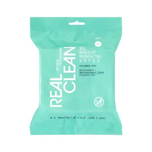 Real Clean XL Makeup Removing Wipes