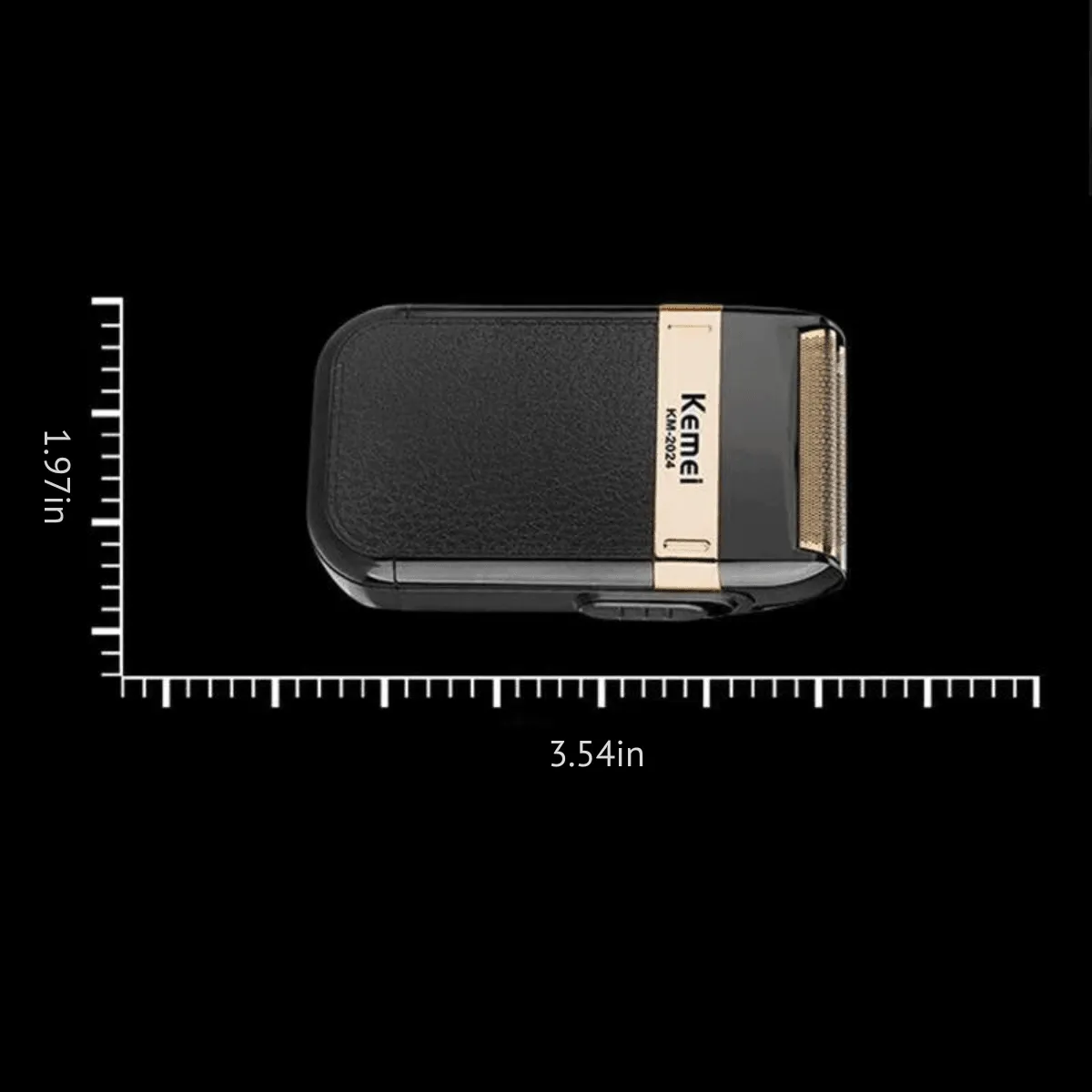 Rechargeable Shaver – Dual Power Options, Waterproof, Twin Blade System, Ergonomic Design with Fast Charging and Complete Shaving Kit for Men