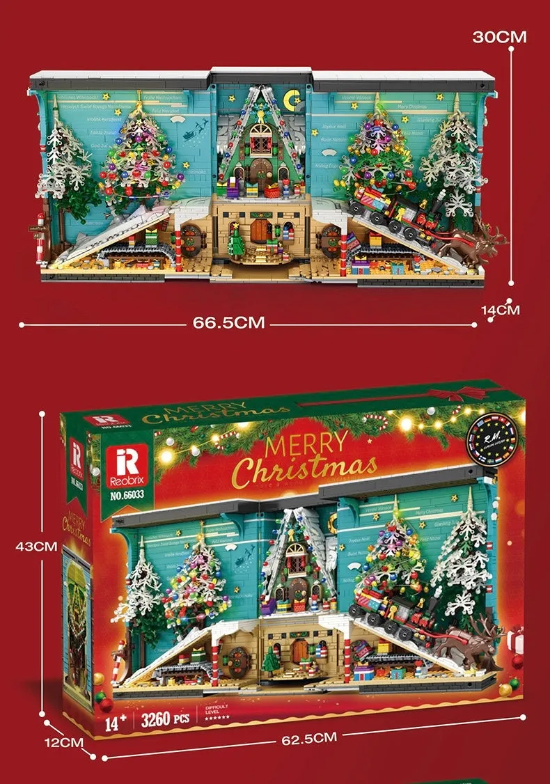 [Reobrix] Christmas Book Nook | 66033