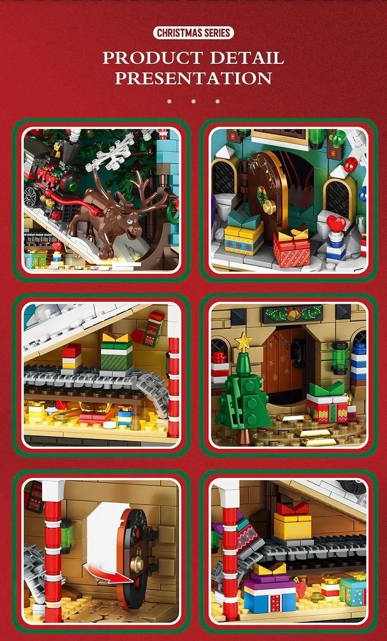 [Reobrix] Christmas Book Nook | 66033