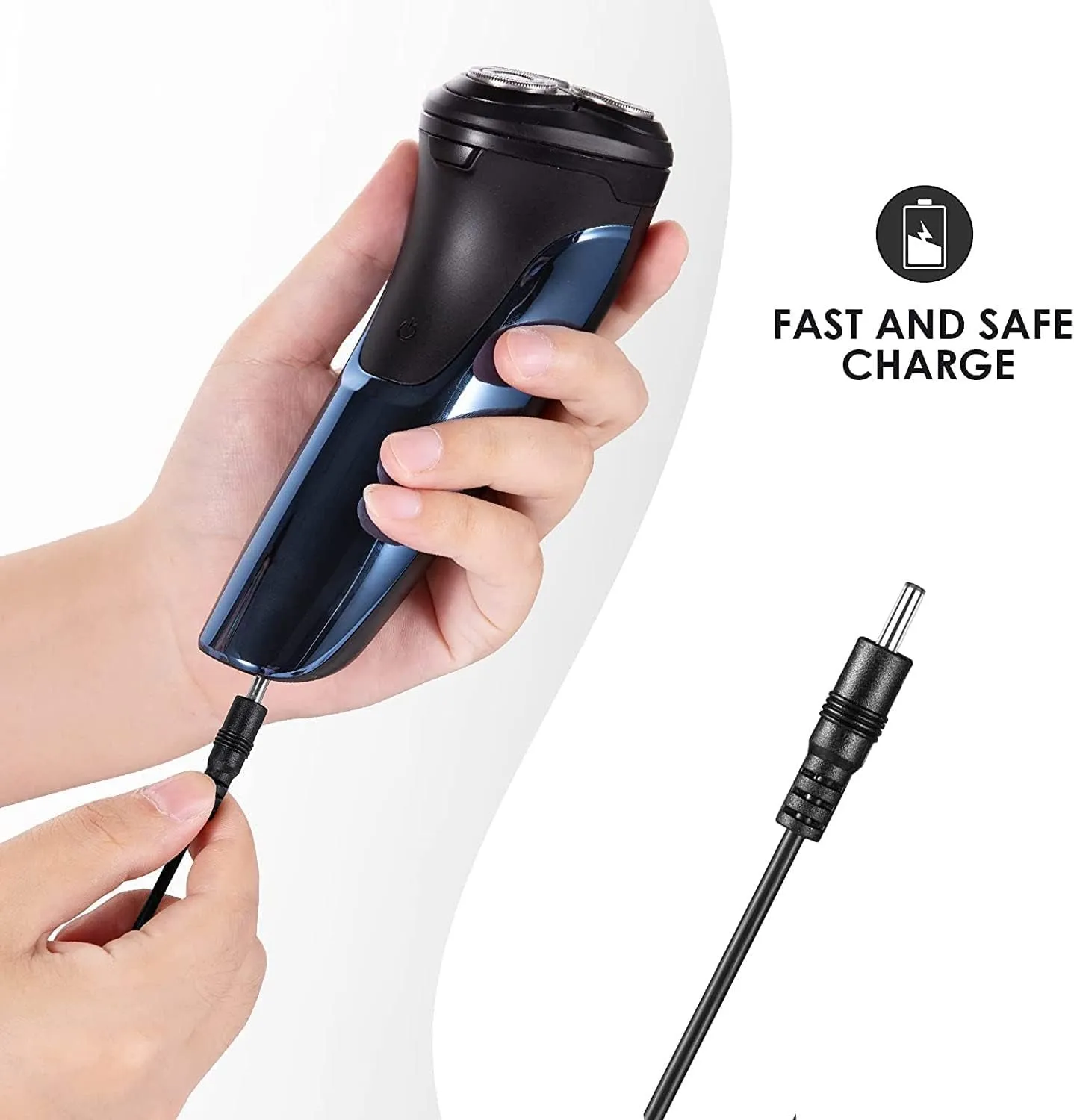 Replacement Charger for Philips Norelco HQ840 Multigroom Series 3000 MG3750 MG3750/50 MG3750/10 MG3750/60 MG3760 MG3760/50 Power Supply Charging Cord 8V
