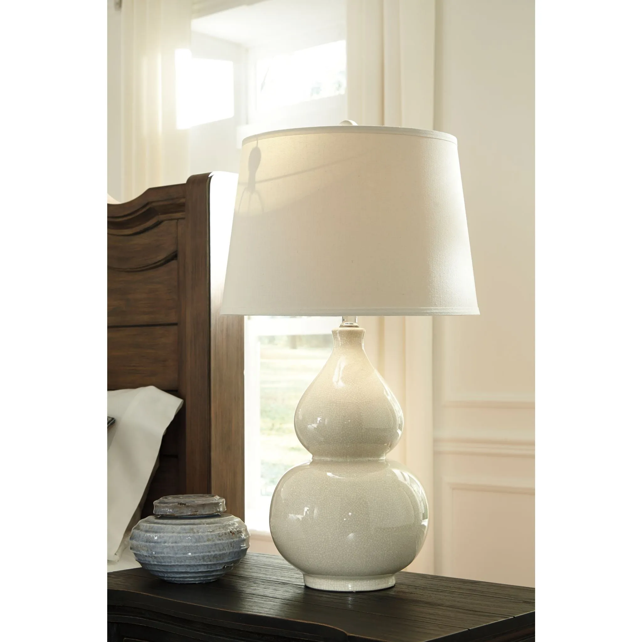 Saffi Table Lamp - Cream 30.00"