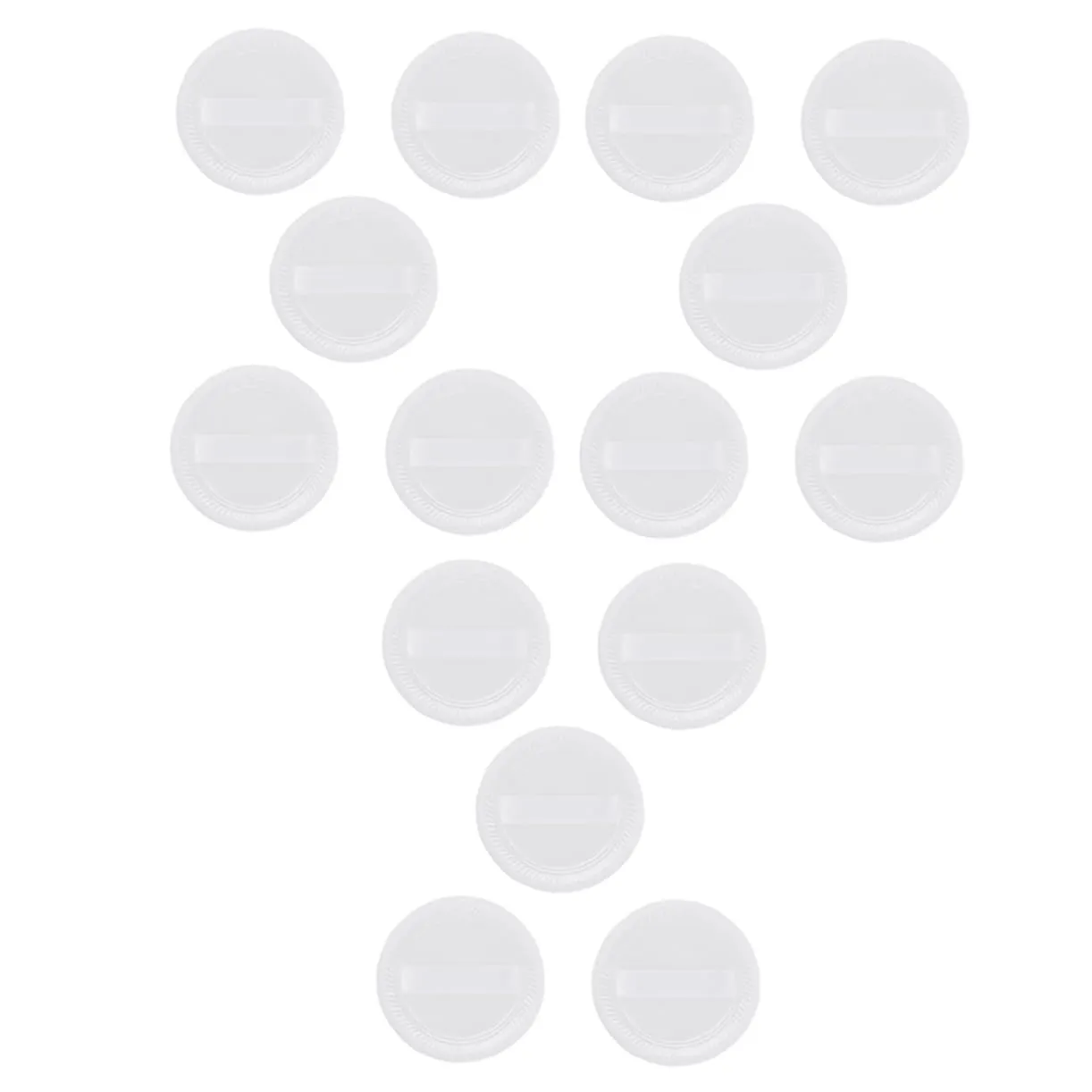 SAFIGLE 15pcs Velour Makeup Pads for Loose Powder Cosmetic Puff for Application Soft and Lightweight Makeup Accessories